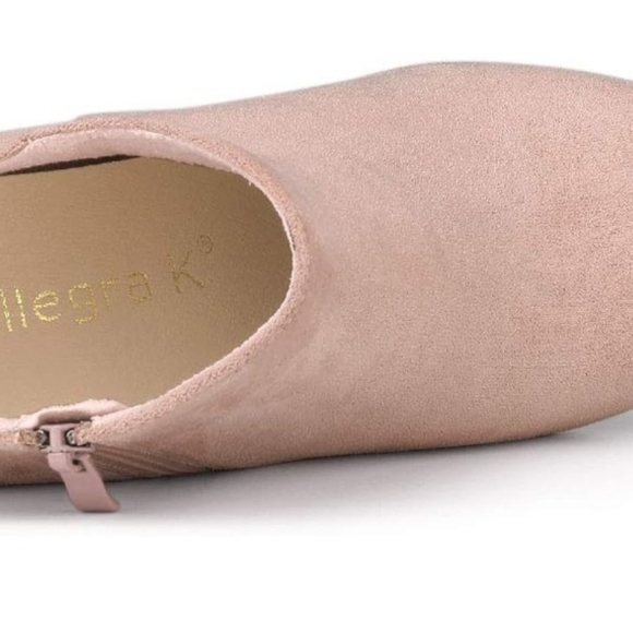 NEW Faux suede Ankle boots 7.5 - Picture 5 of 7